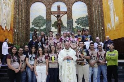 Novena da Padroeira SantÂ´Ana teve benÃ§Ã£o das famÃ­lias no 6Âº dia