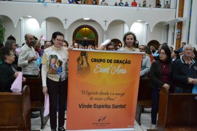 Novena da Padroeira teve a participaÃ§Ã£o do Setor Rio do Tigre no 8Âº dia