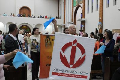 Novena da Padroeira teve a participaÃ§Ã£o do Setor Rio do Tigre no 8Âº dia