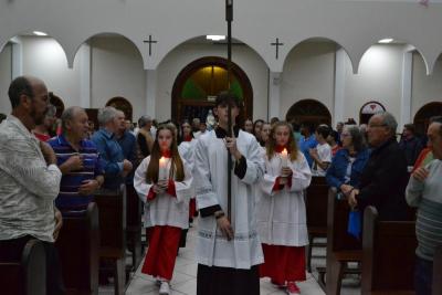 Novena da Padroeira teve a participaÃ§Ã£o do Setor Rio do Tigre no 8Âº dia