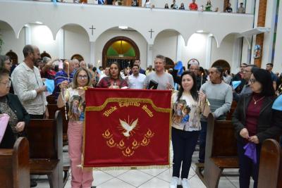 Novena da Padroeira teve a participaÃ§Ã£o do Setor Rio do Tigre no 8Âº dia