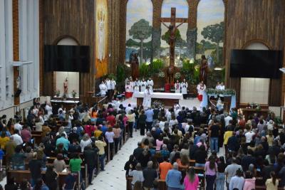 Novena da Padroeira teve a participaÃ§Ã£o do Setor Rio do Tigre no 8Âº dia