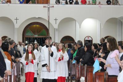 Novena da Padroeira teve a participaÃ§Ã£o do Setor Rio do Tigre no 8Âº dia