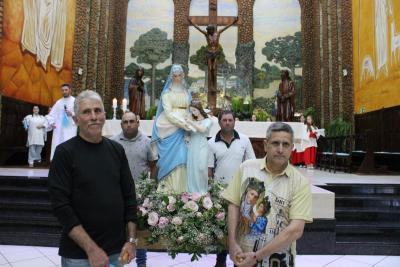 Novena da Padroeira teve a participaÃ§Ã£o do Setor Rio do Tigre no 8Âº dia