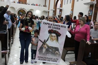 Novena da Padroeira teve a participaÃ§Ã£o do Setor Rio do Tigre no 8Âº dia