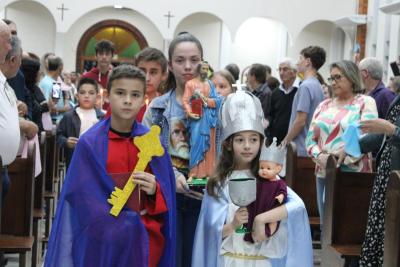 Novenas da Padroeira SantÂ´Ana teve centenas de devotos no seu encerramento