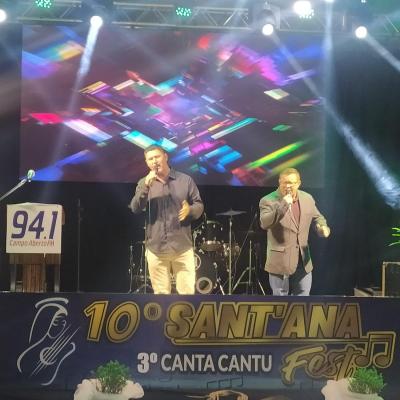 Grandes intÃ©rpretes na segunda noite do 10Âº Santâ€™Ana Fest