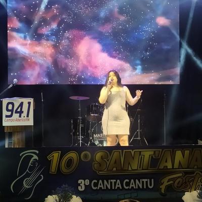 Grandes intÃ©rpretes na segunda noite do 10Âº Santâ€™Ana Fest