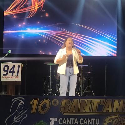 Grandes intÃ©rpretes na segunda noite do 10Âº Santâ€™Ana Fest