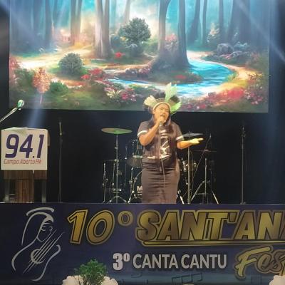 Grandes intÃ©rpretes na segunda noite do 10Âº Santâ€™Ana Fest