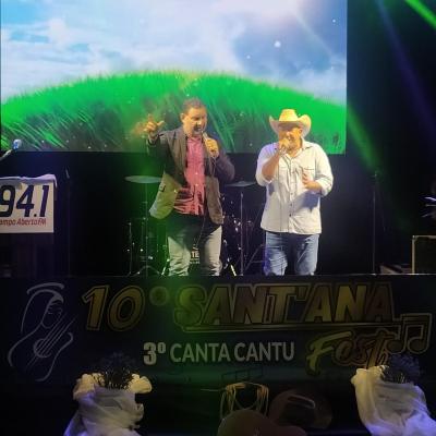 Grandes intÃ©rpretes na segunda noite do 10Âº Santâ€™Ana Fest