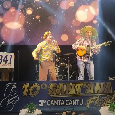 Grandes intÃ©rpretes na segunda noite do 10Âº Santâ€™Ana Fest