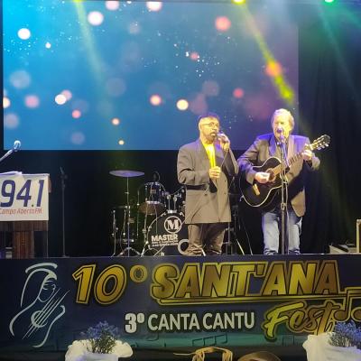 Grandes intÃ©rpretes na segunda noite do 10Âº Santâ€™Ana Fest