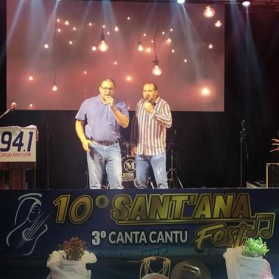 Grandes intÃ©rpretes na segunda noite do 10Âº Santâ€™Ana Fest