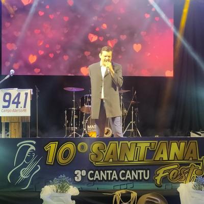 Grandes intÃ©rpretes na segunda noite do 10Âº Santâ€™Ana Fest