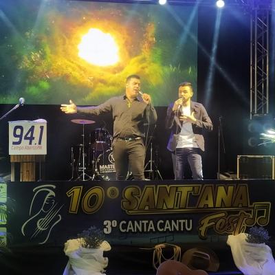 Grandes intÃ©rpretes na segunda noite do 10Âº Santâ€™Ana Fest
