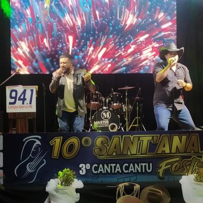 Grandes intÃ©rpretes na segunda noite do 10Âº Santâ€™Ana Fest