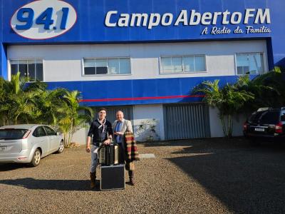 Edson Silva colaborador da RÃ¡dio Campo Aberto Ã© o Gaiteiro escolhido para integrar a equipe do Projeto do Rio Grande ao Pantanal