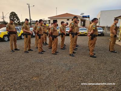 10Âª CIA Independente da PolÃ­cia Militar realiza cerimÃ´nia em comemoraÃ§Ã£o aos 170 da Policia Militar do ParanÃ¡.