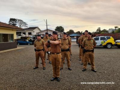 10Âª CIA Independente da PolÃ­cia Militar realiza cerimÃ´nia em comemoraÃ§Ã£o aos 170 da Policia Militar do ParanÃ¡.
