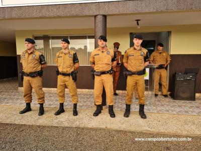10Âª CIA Independente da PolÃ­cia Militar realiza cerimÃ´nia em comemoraÃ§Ã£o aos 170 da Policia Militar do ParanÃ¡.