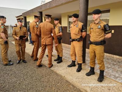 10Âª CIA Independente da PolÃ­cia Militar realiza cerimÃ´nia em comemoraÃ§Ã£o aos 170 da Policia Militar do ParanÃ¡.