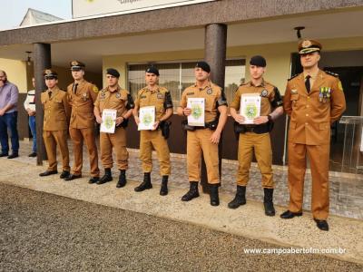 10Âª CIA Independente da PolÃ­cia Militar realiza cerimÃ´nia em comemoraÃ§Ã£o aos 170 da Policia Militar do ParanÃ¡.