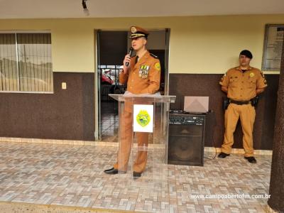 10Âª CIA Independente da PolÃ­cia Militar realiza cerimÃ´nia em comemoraÃ§Ã£o aos 170 da Policia Militar do ParanÃ¡.