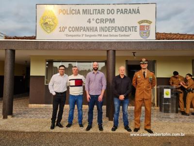 10Âª CIA Independente da PolÃ­cia Militar realiza cerimÃ´nia em comemoraÃ§Ã£o aos 170 da Policia Militar do ParanÃ¡.