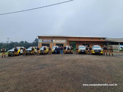 LanÃ§ada em Laranjeiras do Sul a operaÃ§Ã£o Semeando SeguranÃ§a
