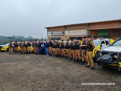 LanÃ§ada em Laranjeiras do Sul a operaÃ§Ã£o Semeando SeguranÃ§a