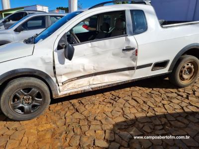 Mais um acidente Ã© registrado na BR 277 trevo com a 158