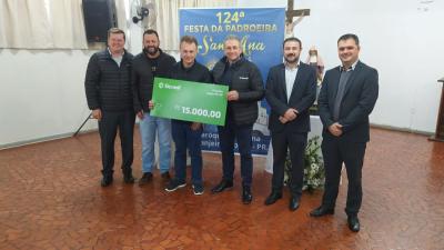 LS: Entrega dos prÃªmios da contribuiÃ§Ã£o premiada da festa de Sant' Ana foi realizada nesta segunda (12).