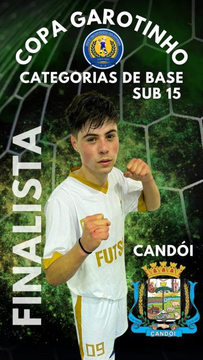 Neste sÃ¡bado e domingo, 24 e 25/8, tem as finais da Copa Garotinho de Futsal Categorias de Base