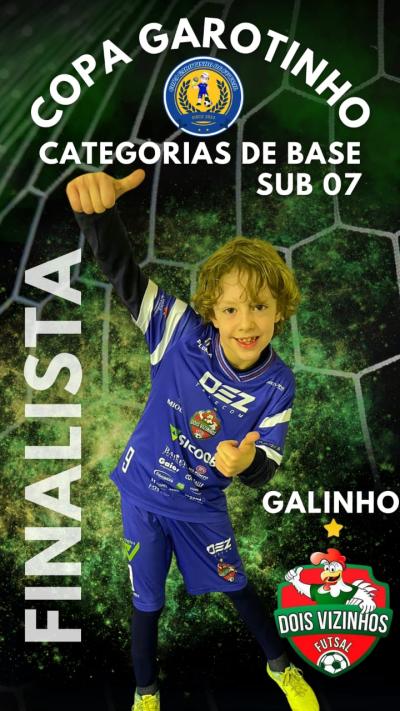 Neste sÃ¡bado e domingo, 24 e 25/8, tem as finais da Copa Garotinho de Futsal Categorias de Base