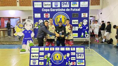 ConheÃ§a os CampeÃµes da Copa Garotinho de Futsal Categorias de Base 2024