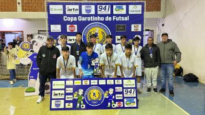 ConheÃ§a os CampeÃµes da Copa Garotinho de Futsal Categorias de Base 2024