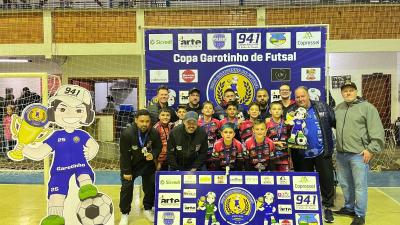 ConheÃ§a os CampeÃµes da Copa Garotinho de Futsal Categorias de Base 2024