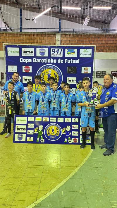 ConheÃ§a os CampeÃµes da Copa Garotinho de Futsal Categorias de Base 2024