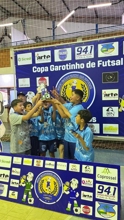 ConheÃ§a os CampeÃµes da Copa Garotinho de Futsal Categorias de Base 2024