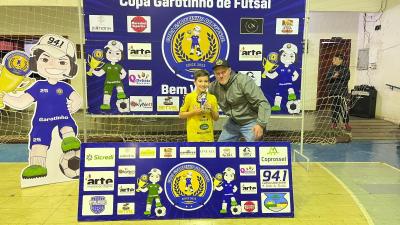 ConheÃ§a os CampeÃµes da Copa Garotinho de Futsal Categorias de Base 2024