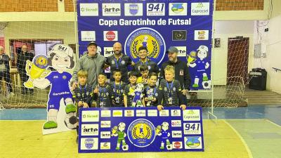 ConheÃ§a os CampeÃµes da Copa Garotinho de Futsal Categorias de Base 2024