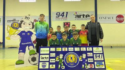 ConheÃ§a os CampeÃµes da Copa Garotinho de Futsal Categorias de Base 2024