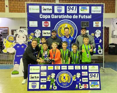 ConheÃ§a os CampeÃµes da Copa Garotinho de Futsal Categorias de Base 2024