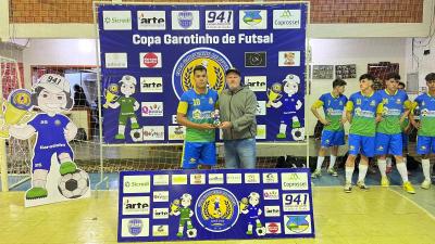 ConheÃ§a os CampeÃµes da Copa Garotinho de Futsal Categorias de Base 2024