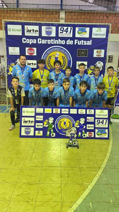ConheÃ§a os CampeÃµes da Copa Garotinho de Futsal Categorias de Base 2024