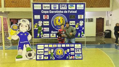 ConheÃ§a os CampeÃµes da Copa Garotinho de Futsal Categorias de Base 2024