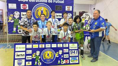 ConheÃ§a os CampeÃµes da Copa Garotinho de Futsal Categorias de Base 2024