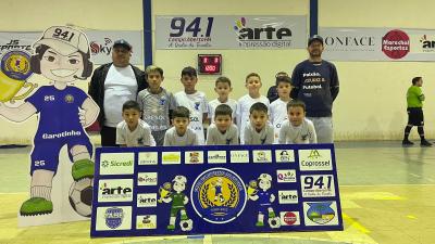 ConheÃ§a os CampeÃµes da Copa Garotinho de Futsal Categorias de Base 2024