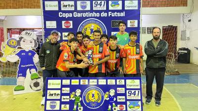 ConheÃ§a os CampeÃµes da Copa Garotinho de Futsal Categorias de Base 2024